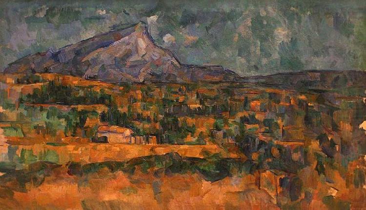 Mont Sainte-Victoire, Paul Cezanne